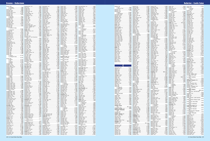 Aper&ccedil;u du contenu 4_Great Britain A-Z Road Atlas 2027 (A4 Spiral)