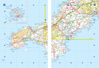 Aperçu du contenu_Great Britain A-Z Super Scale Road Atlas 2026 (A3 Spiral): Easy to read map of Great Britain in A3 size with spiral binding