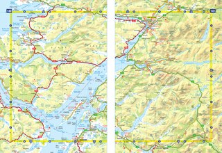 Aperçu du contenu 3_Great Britain A-Z Super Scale Road Atlas 2026 (A3 Spiral): Easy to read map of Great Britain in A3 size with spiral binding