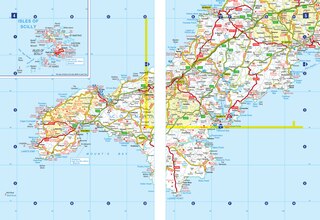 Aperçu du contenu_Great Britain A-Z Super Scale Road Atlas 2027 (A3 Spiral)