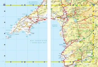Aperçu du contenu 2_Great Britain A-Z Super Scale Road Atlas 2027 (A3 Spiral)