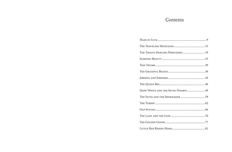 Sample content_Grimm’s Fairy Tales