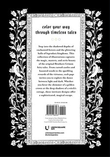 Back cover_Grimm's Fairy Tales: Classics Coloring
