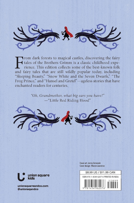Couverture arrière_Grimm's Fairy Tales