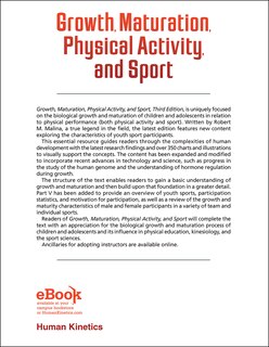 Back cover_Growth, Maturation, Physical Activity, and Sport