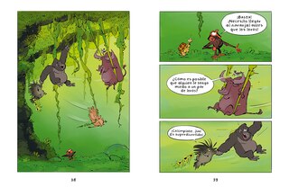 Aper&ccedil;u du contenu 3_Gru&ntilde;&oacute;n reci&eacute;n exprimido / Grumpy Monkey. Freshly Squeezed: A Graphic Novel Chapter Book