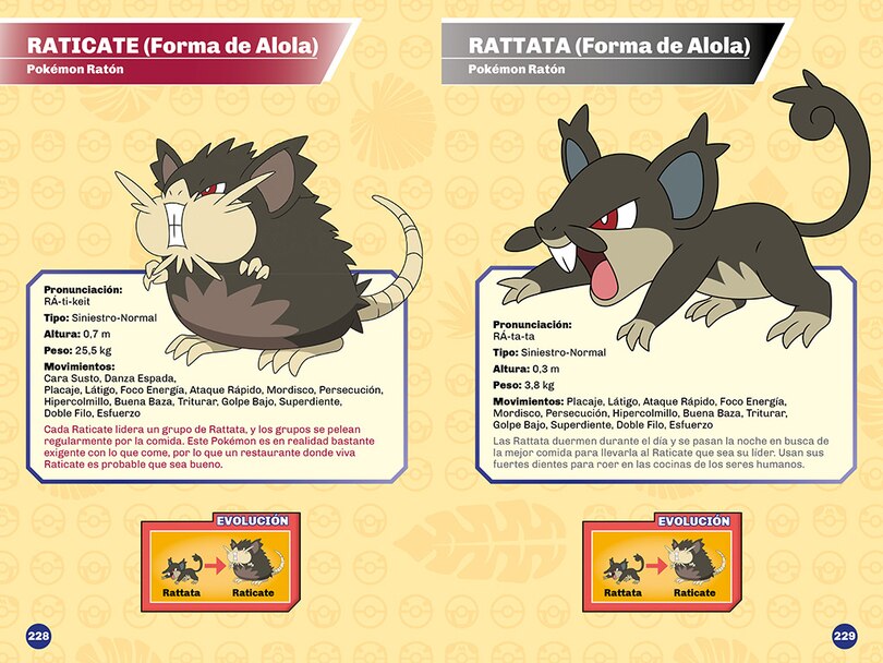 Sample content 3_Gu&iacute;a De Los Pok&eacute;mon De Alola / Pok&eacute;mon: Alola Region Handbook