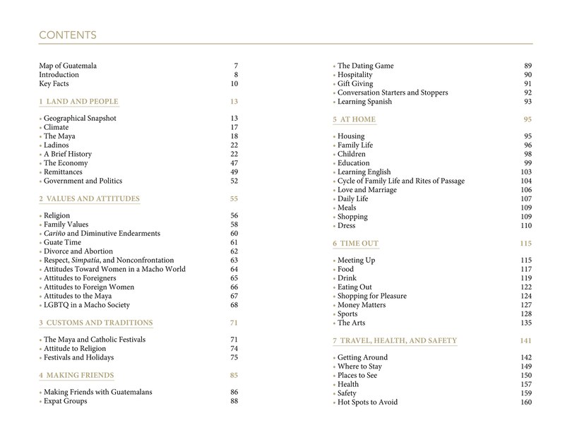 Aper&ccedil;u du contenu_Guatemala - Culture Smart!