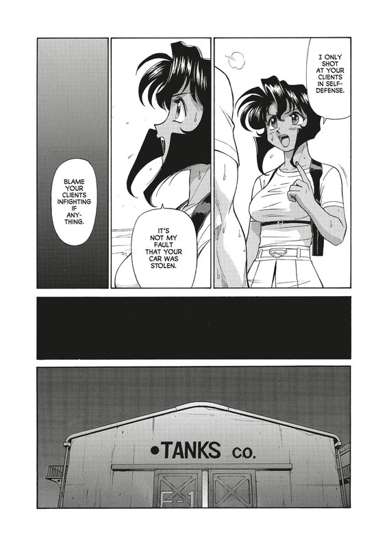 Sample content_Gunsmith Cats: Burst Omnibus Volume 1