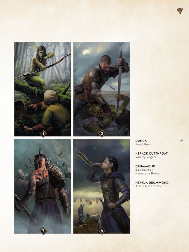 Sample content_GWENT: Art of The Witcher Card Game Volume 2