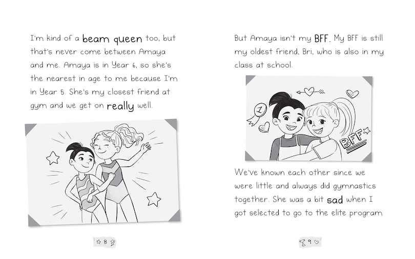 Sample content_Gymnastics Diaries: Bar Star