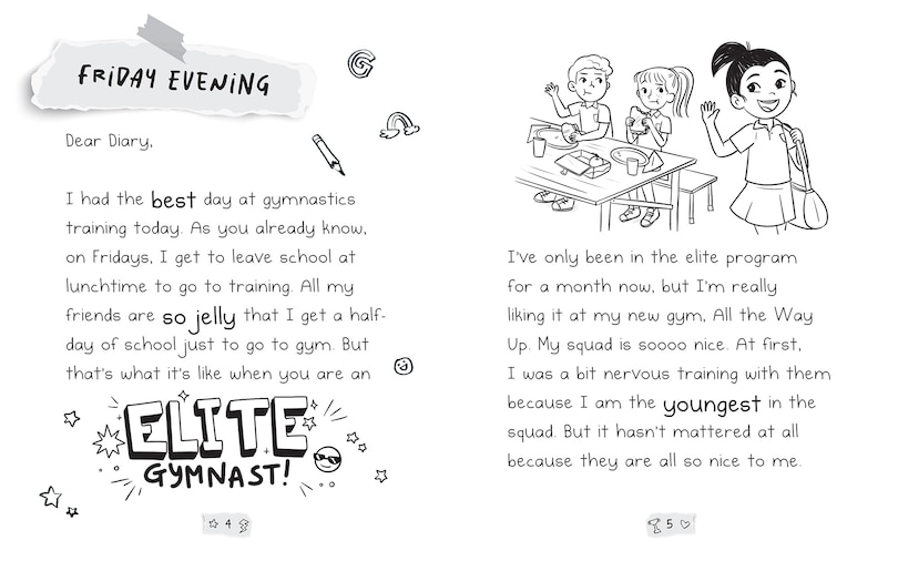 Sample content 3_Gymnastics Diaries: Bar Star