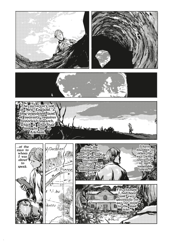 Sample content 4_H.P. Lovecraft's The Colour Out of Space (Manga)