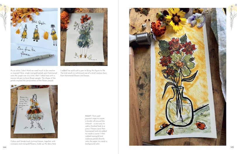 Aper&ccedil;u du contenu_Hammered Flowers