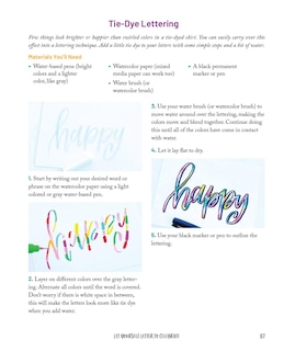 Aper&ccedil;u du contenu 2_Hand Lettering For Self-care