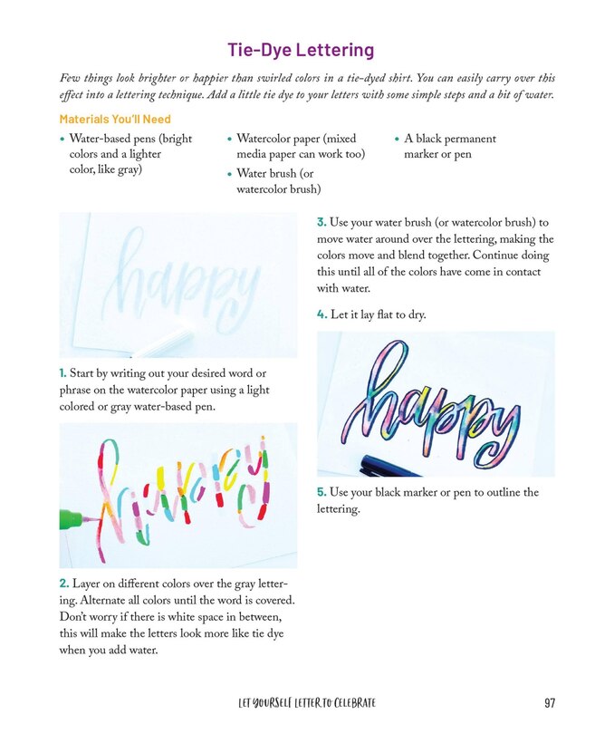 Aper&ccedil;u du contenu 2_Hand Lettering For Self-care