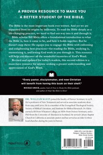 Couverture arrière_Handbook For Personal Bible Study Second Edition