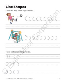 Sample content 2_Handwriting FUN! Cursive, Grade K - 6 Workbook