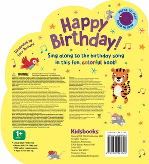 Back cover_Happy Birthday (Sing Along to the Song)