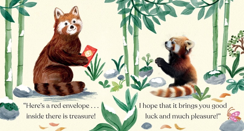Sample content_Happy Chinese New Year, Little Red Panda