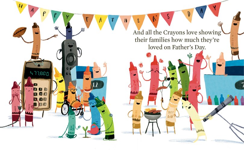 Aper&ccedil;u du contenu_Happy Father's Day from the Crayons