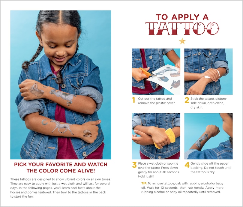 Sample content_Happy Herd of Tattoo Horses & Ponies