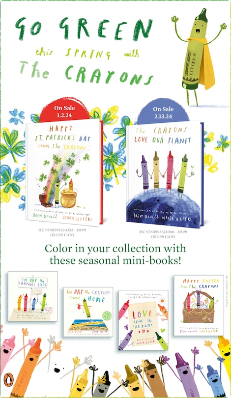 Sample content_Happy St. Patrick's Day from the Crayons