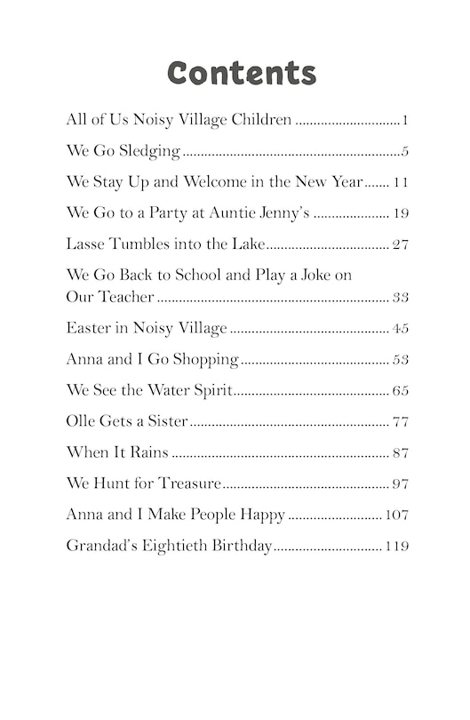 Sample content 3_Happy Times in Noisy Village