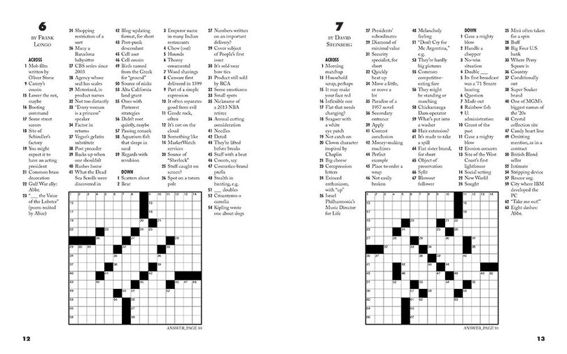 Sample content 4_Hard As A Rock Crosswords: Really Hard