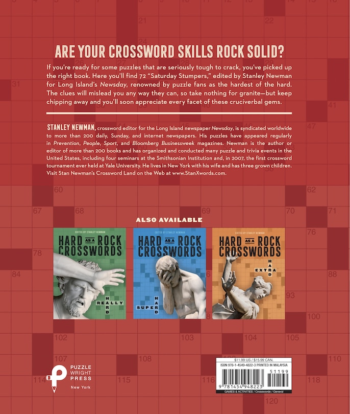 Couverture arrière_Hard as a Rock Crosswords: Quite Hard Indeed