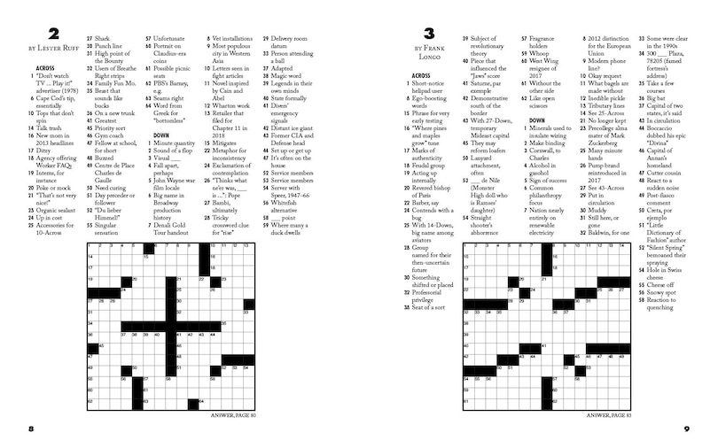 Aperçu du contenu 3_Hard as a Rock Crosswords: Quite Hard Indeed