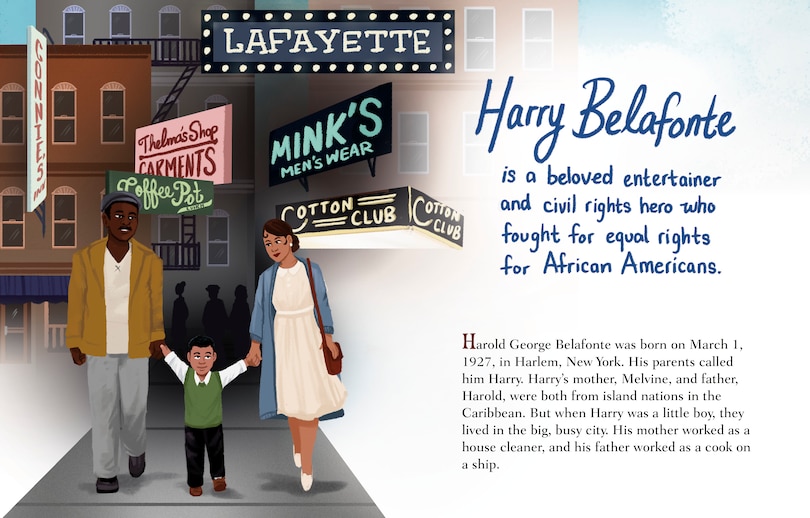 Aperçu du contenu_Harry Belafonte: A Little Golden Book Biography