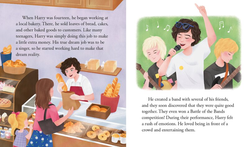 Aper&ccedil;u du contenu 4_Harry Styles: A Who HQ Illustrated Biography