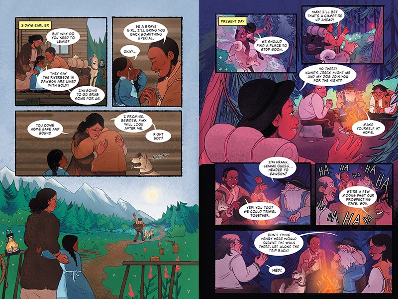 Sample content_Haunted Canada Graphic Novel, Volume 2