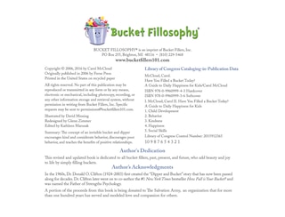 Sample content 2_Have You Filled A Bucket Today?