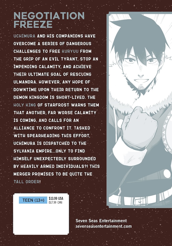 Back cover_Headhunted to Another World: From Salaryman to Big Four! Vol. 8