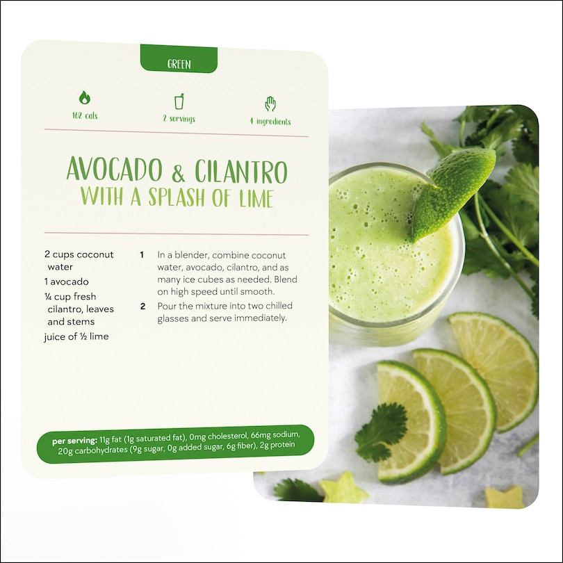Sample content_Healthy, Quick & Easy Smoothies Deck