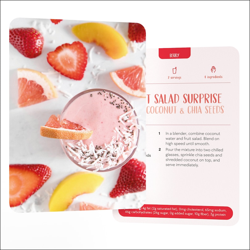 Sample content 3_Healthy, Quick & Easy Smoothies Deck
