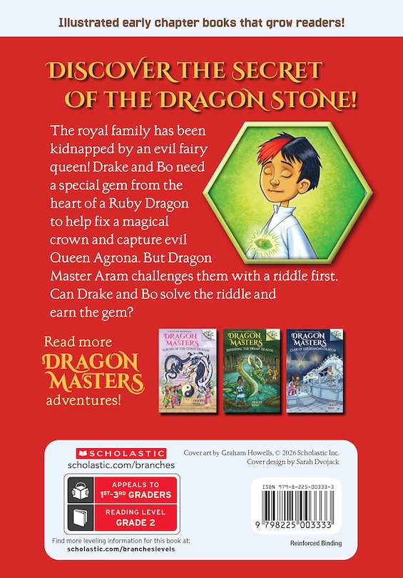 Couverture arri&egrave;re_Heart of the Ruby Dragon: A Branches Book (Dragon Masters #32)