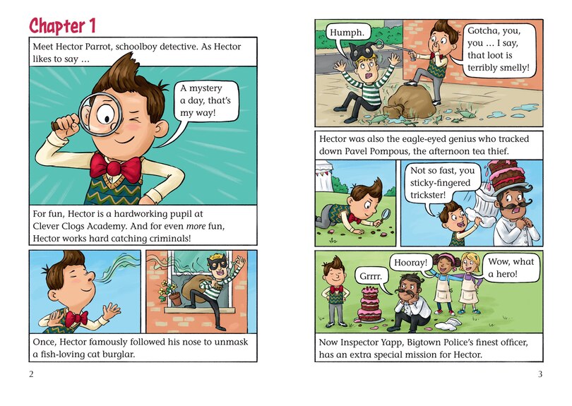 Sample content_Hector Parrot, Schoolboy Detective