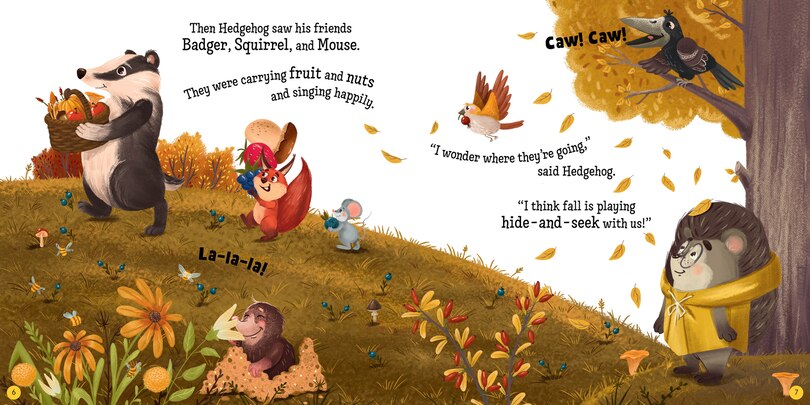 Aper&ccedil;u du contenu_Hedgehog's Home for Fall