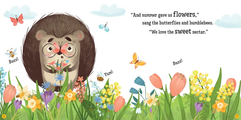 Sample content_Hedgehog's Home for Summer Paperback Book