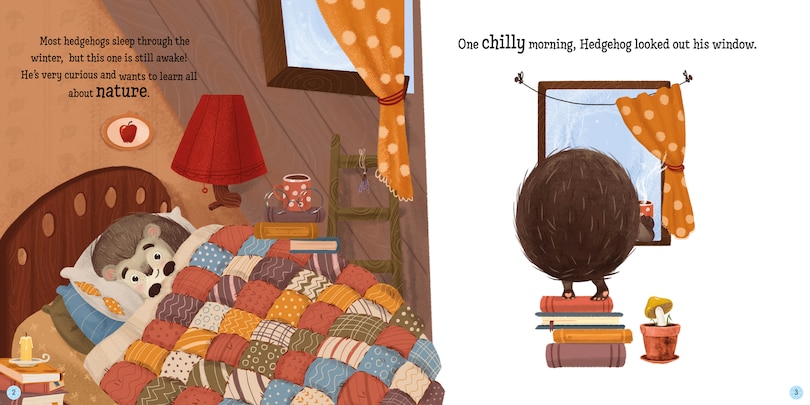 Aper&ccedil;u du contenu 3_Hedgehog's Home for Winter Paperback Book