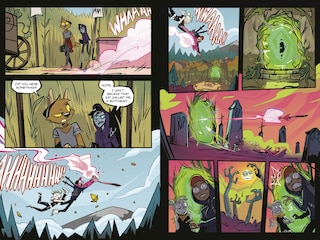 Sample content_Hellaween: Spellbent: A Graphic Novel