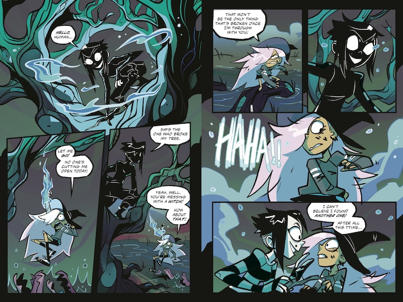 Sample content 3_Hellaween: Spellbent: A Graphic Novel
