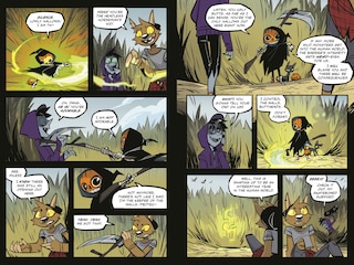 Sample content 5_Hellaween: Spellbent: A Graphic Novel