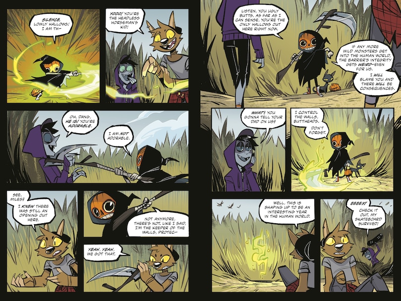 Sample content 5_Hellaween: Spellbent: A Graphic Novel