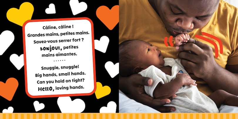 Aper&ccedil;u du contenu_Hello, Hands! (Bilingual French & English)