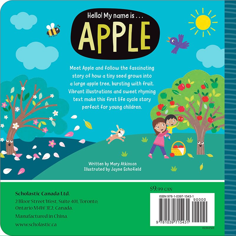 Back cover_Hello! My Name Is . . . Apple