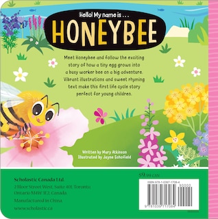 Back cover_Hello! My Name Is . . . Honey Bee